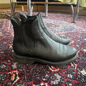 Dr. Martens Black Leather Chelsea Boots